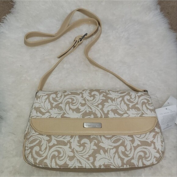 Liz Claiborne nwt fillagree 102 natural purse shoulder bag - Picture 1 of 9